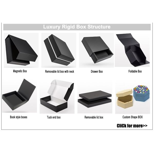 Recyclable Cosmetic Packaging Box For Luxury Perfume Small Bottles