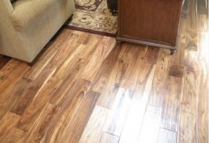 China 3/4 thick natural acacia solid wood flooring on sale