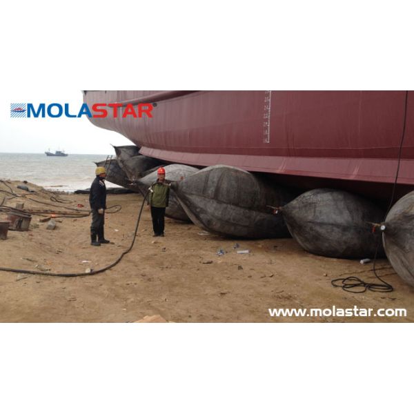 Molastar New Style Pneumatic Inflatable Floating Anti-aging Natural Rubber Pneumatic Marine Fender