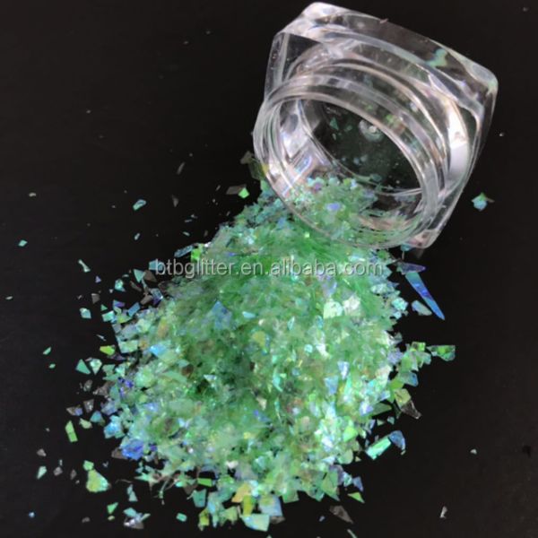 Excellent Nail Art Effect 2025 Irregular Chunky Glitter Flakes Decorations Shiny Candy Color for Christmas Occasion