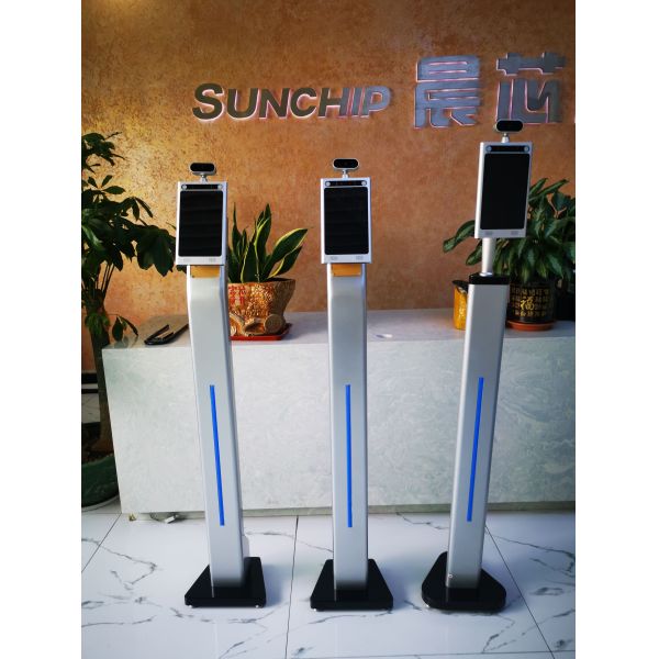 Android LCD Displayer Face Recognition Thermometer With Human Body Detection Module