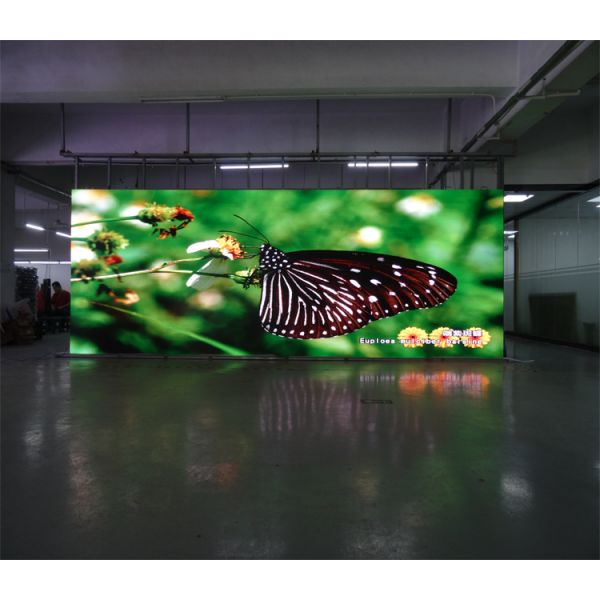 Front Maintenance 4mm Outdoor Rental LED Display Excellent Ventilated Fan Design