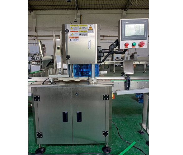 Mitsubishi PLC 1.1KW 304SS Tin Cans Filling Sealing Machine