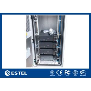 Cheap ET9090210A-40U Dual Door Outdoor Cabinet Telecom With Remote Monitory System PDU for sale