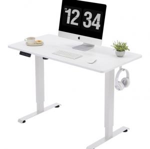 China Wooden Kid's Study Table with Single Motor Height Adjustable Writing Desk in Zhejiang on sale