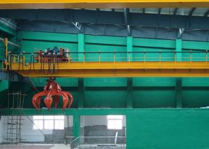 China Foundries 500 Ton 2 Beam Heavy Duty Overhead Crane With Double Hooks on sale