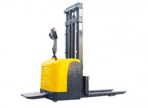 Cheap Portable Semi Electric Pallet Stacker Manual Lifter Electric Stacker Truck for sale