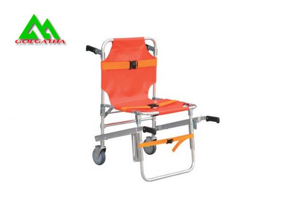 Quality Folding Emergency Medical Stair Stretcher , Hospital Ambulance Chair Stretcher wholesale