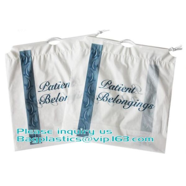 Biodegradable Christmas deco drawstring candy storage bag, oxford red christmas stocking candy bag packing bagplastics