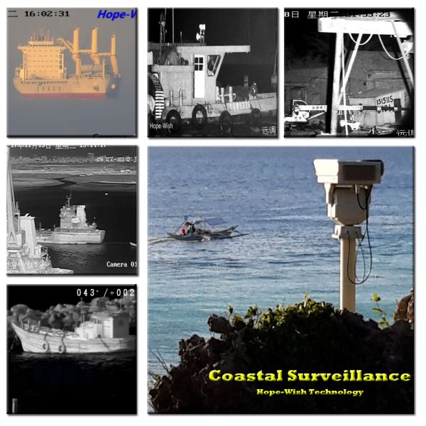 Long Distance PTZ Thermal Imaging Camera With 640*512 High Resolution