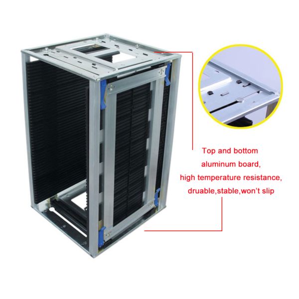 ESD Magazine SMT Storage Holder Material Handling Equipment PCB Rack Anti Static