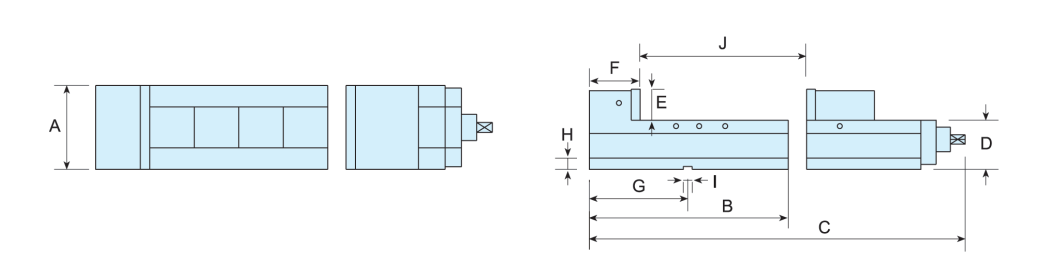 MPV-LL MB-LL Super precision extra open powerful vice