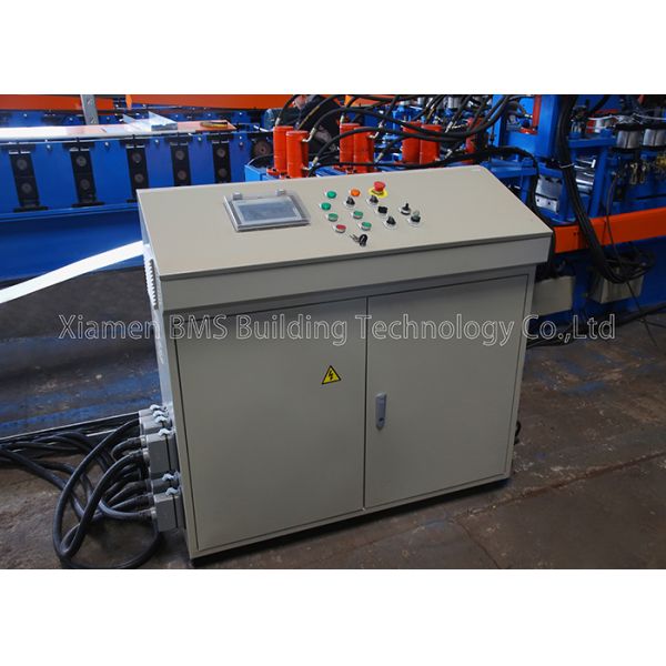 BMS Embossing Full Automatic C Purlin Forming Machine With Punching Hole