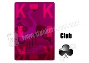 China Paper Cards Ideas 72 Invisible Playing Marked Cards For Casino Games on sale