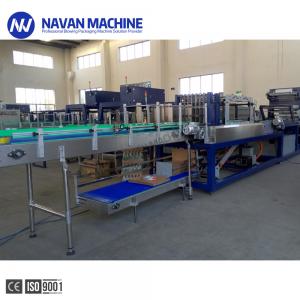 Cheap Full Automatic Half-Tray Cans Bottles Film Heat Tunnel Shrink Wrapping Packing Machine for sale