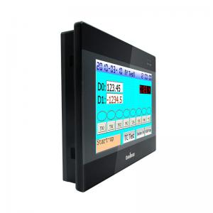 Cheap Resistive Touch Integrated HMI PLC GX Developer 8.86 Software TYPE C 12AI for sale