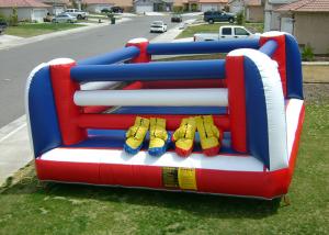 Cheap 2 Person Inflatable Boxing Ring , PVC Inflatable Fighting Court for Kids for sale
