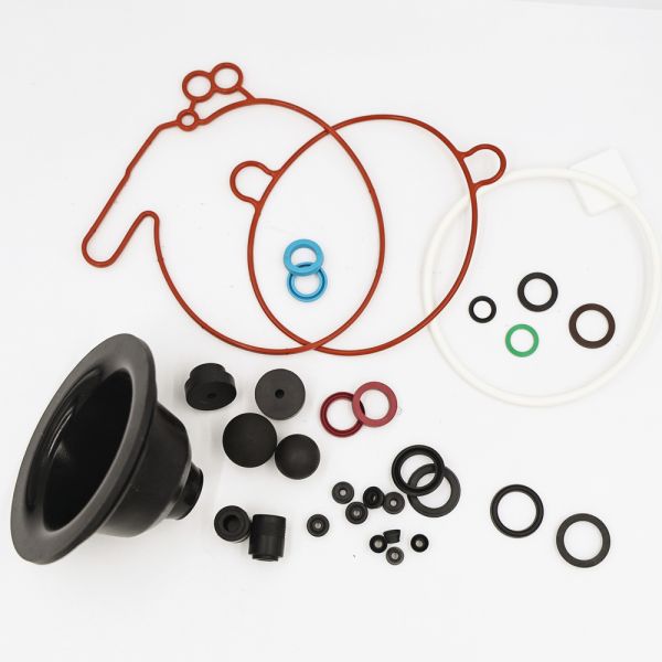 Silicone Seals Pneumatic Rubber Seals FDA Custom Molded Pneumatic Piston Seal