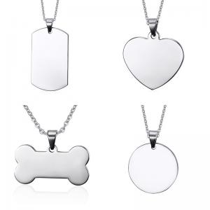 China Custom Engraving Style Blank Bulk Dog Tags/Nice Price Blank Stainless Steel Dog Tags on sale
