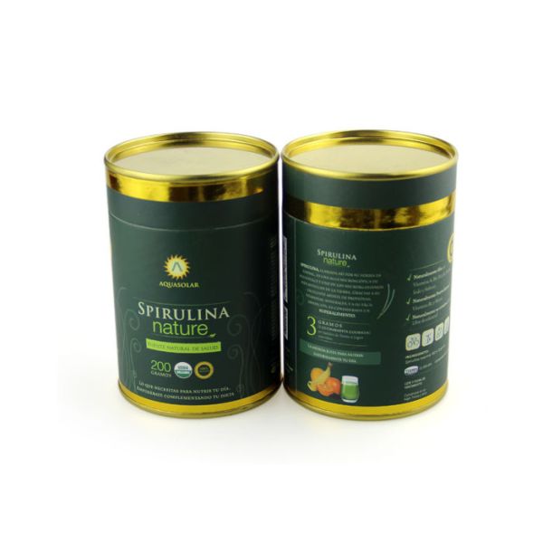 Hard CMYK Print Hat Cap Tube Paper Packaging Container for Dry Friut