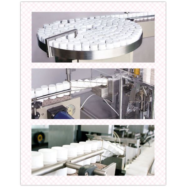 Automatic Square Bottle Vertical Cartoning Machine With Hot Melt Glue Customized Voltage