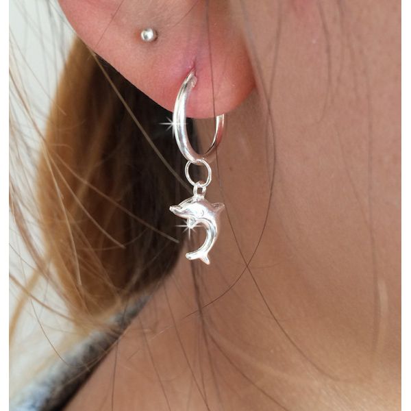 990 Sterling Silver Jewelry Earrings 7.1cm 0.19oz Long Tassel Drop Earrings