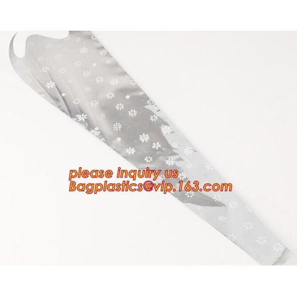 small standup vase folding disposable plastic vinyl for wedding, Wide Transparent Vinyl Plastic Standup Flower Vase