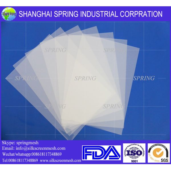 Waterproof Front Printing Backlit Film, Digital Inkjet PET Film, Printing PET/Inkjet Film