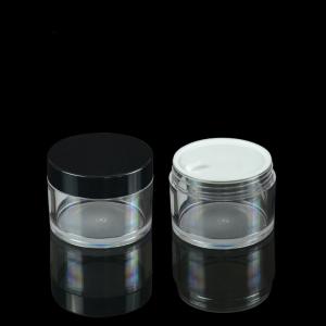 China 55mm 100ml PETG Cosmetic Jar Cream Jar Packaging Labelling on sale