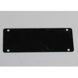 Buy cheap OEM Square Galvanized Stainless Steel Stamped Parts Black Color ISO9001 Standard from wholesalers