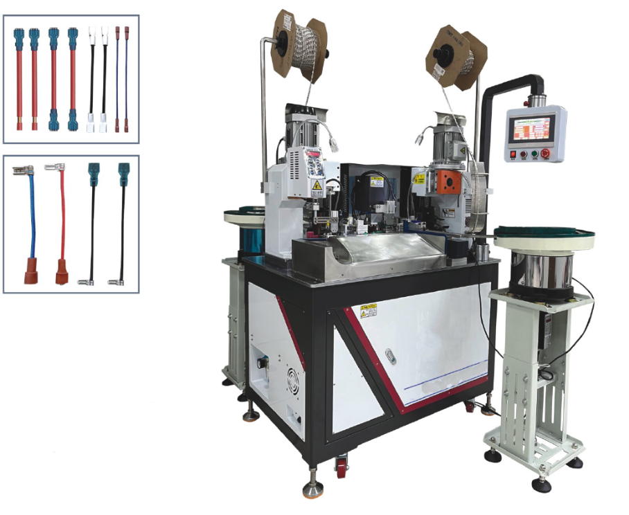 RS-7701SH Automatic Two-Side Crimping And Two-Side Inserting Sleeve Machine