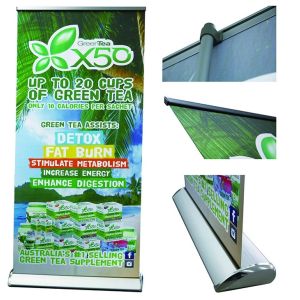 Buy cheap Promotion Advertising Stands Outdoor Aluminum Advertising Roller Banner from wholesalers