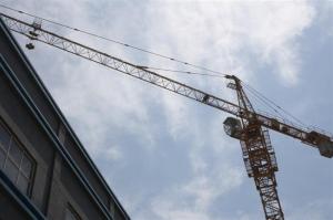 Cheap Self Erecting Potain Tower Crane 12 Tons , 1.6x1.6x3m Mast Section for sale