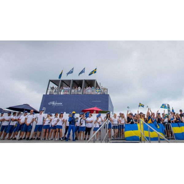 prefabricated container hall luxury prefab house luxury exhibition in Bermuda