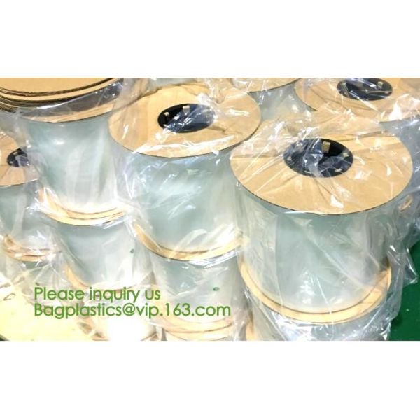 custom design degradable clear self adhesive seal plastic auto bag,Bag sealing pre-opened poly bags on a roll,transparen