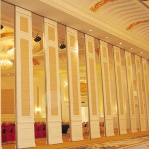 China 6m Height Sound Proof Partitions Room Divider Basement Mdf Partition Wall For Banquet on sale