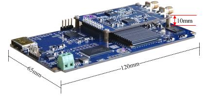 UHF Band Miniature Size COFDM Module For Long Range Uav Transmitter