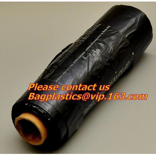 Waste Bin Liners for Home, Office,Trash Bags Small Drawstring Garbage Bags,Handle Trash Bag, with Power Strip, bagease