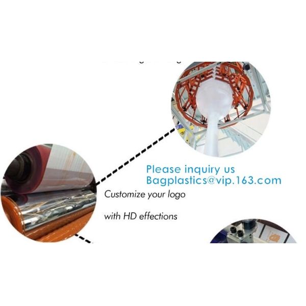 custom design degradable clear self adhesive seal plastic auto bag,Bag sealing pre-opened poly bags on a roll,transparen