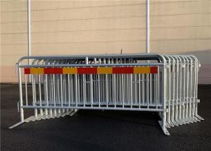 Cheap Interlocking Tempory Metal Crowd Control Barrier Fence Galvanized for sale