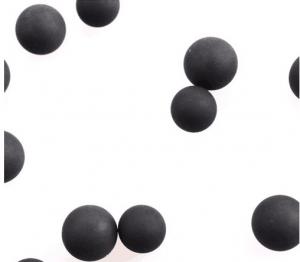 Cheap Seamless Molded Solid Buna Nitrile Rubber Balls Industrial 3 / 32 Inch for sale