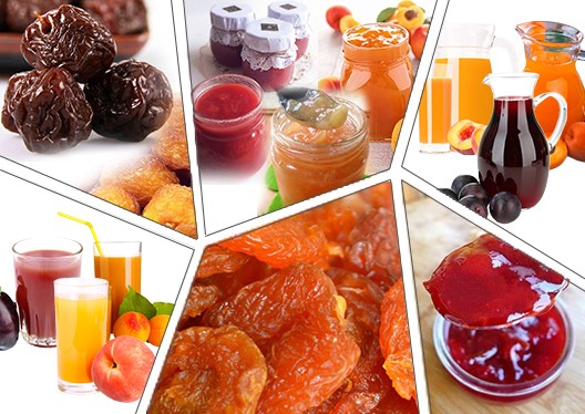 Apricot Plum Peach Processing Plant / Juice Processing Equipment Water Saving