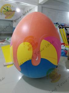 Cheap Oxford Advertising Inflatable Easter Egg / Custom Made Inflatables Easy Set Up for sale