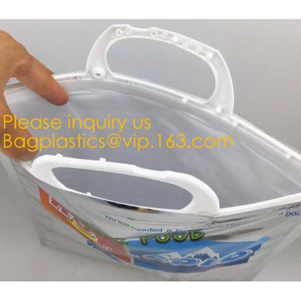 Aluminum Foil Insulated Cooler Bags Waterproof Folding Thermal Lunch Bag,Zip-Lock Grocery Handle Thermal Insulation Cool