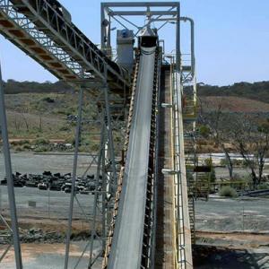 Cheap Long Distance Inclined Belt Conveyor For Coal Industry for sale