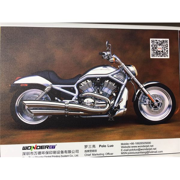 Large Format Shiny Color Corrugated Box Printing Machine With Uv Ink