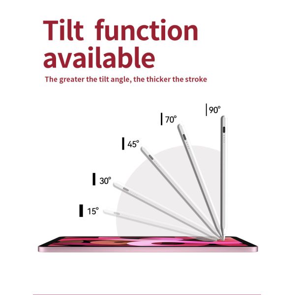 column Touch Screen Pen Active Stylus Pen With Palm Rejection For IPad Pro