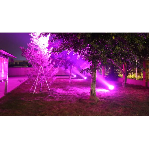 Wireless 40 × 10W 4 In 1 RGBW LED Outdoor Flood Light Fixtures