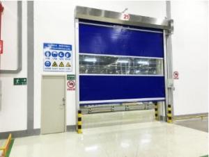 China Radar Sensor High Speed Roller Shutter Doors , Rapid Shutter Door Windproof  on sale