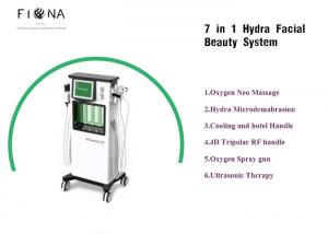 Cheap 7 in 1 Hydra Cleaning Water Jet Beauty machine facial care oxygen equipment small bubble machine for sale